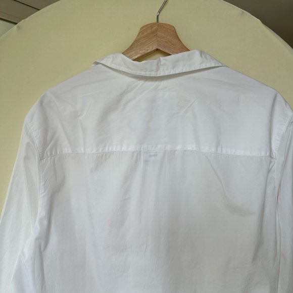 Frank & Eileen Waverly Superluxe White Button Down Shirt — XL - Picture 4 of 9